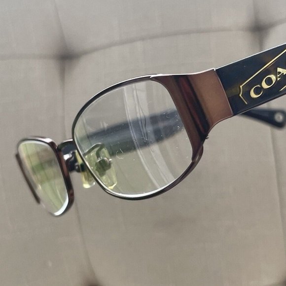 Coach Accessories - Coach Women Glasses Frame TRISTA Satin Brown 52[]16 135 Eyeglasses Frame Only